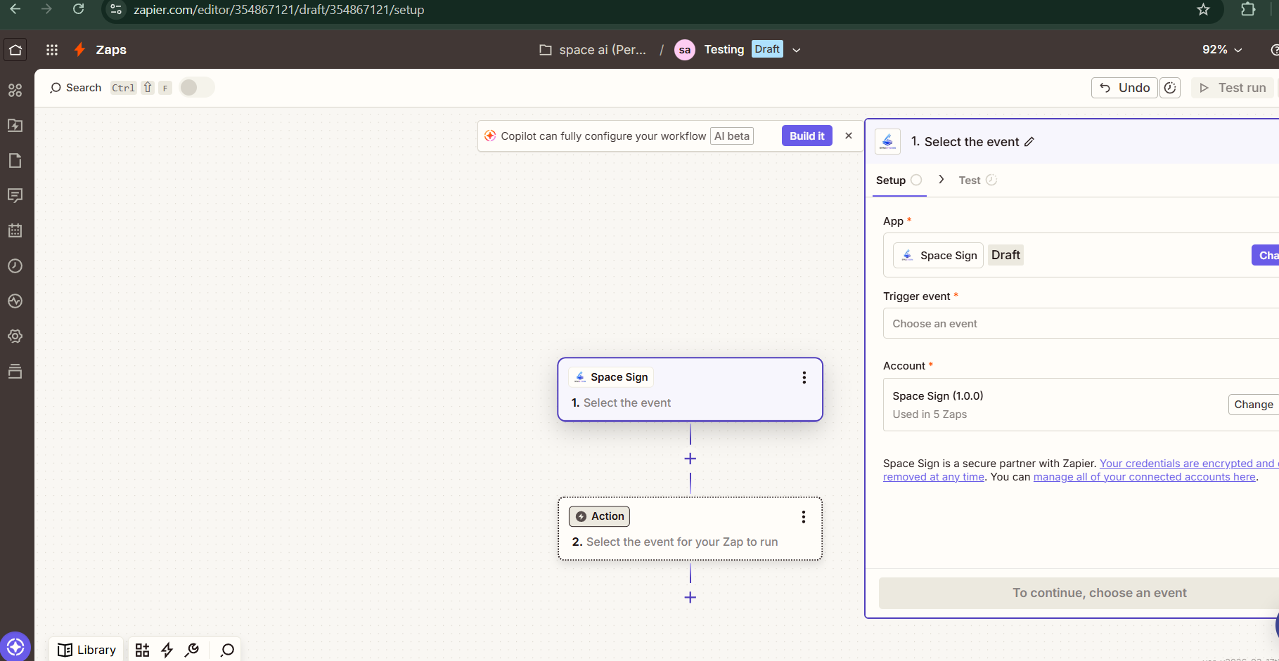 Automate Your E-Signature Workflows with Space Sign on Zapier